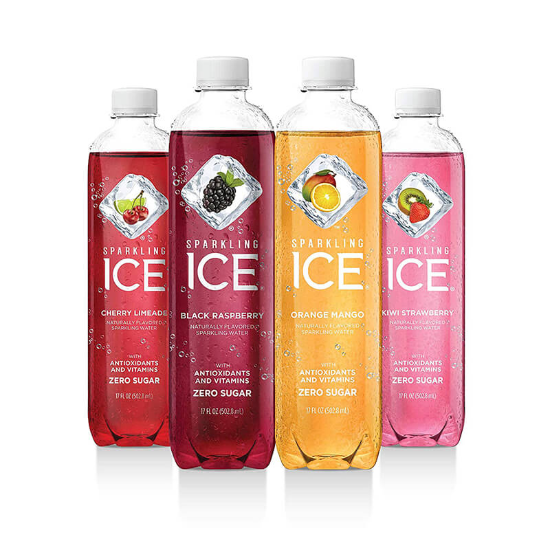 Flavored mineral water