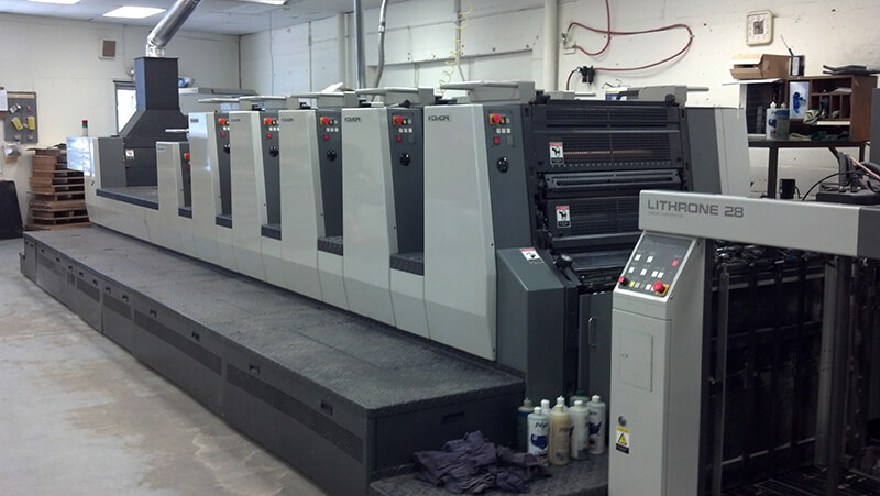 Offset printing machines
