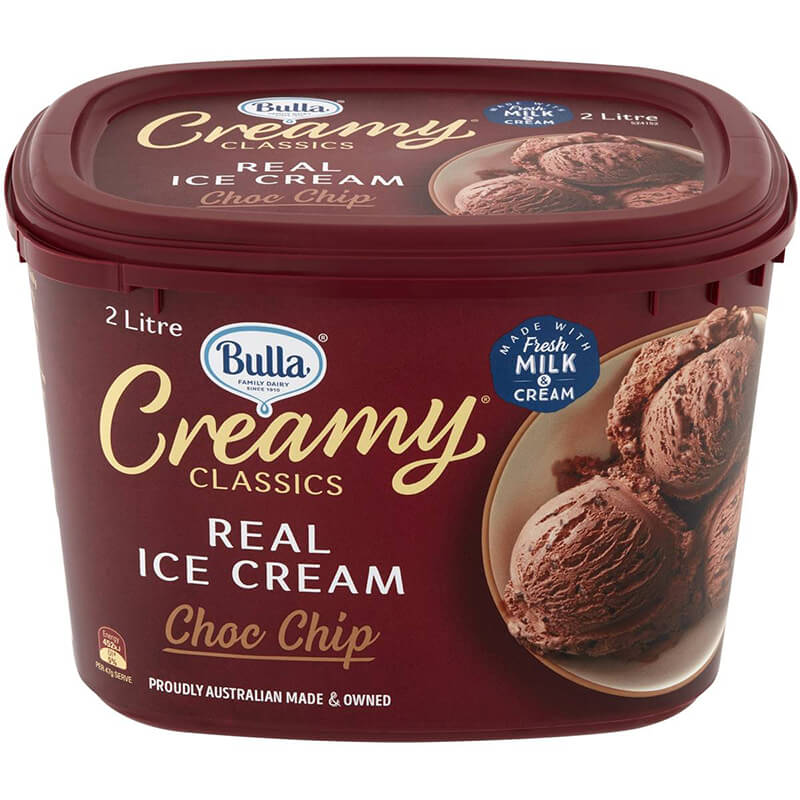 Creamy ice cream