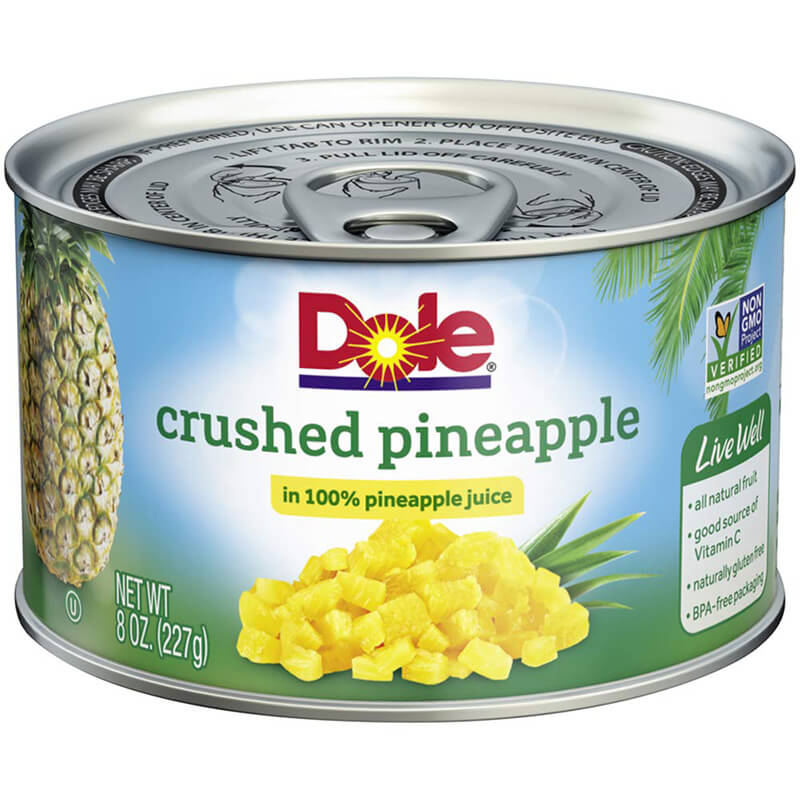 canned pineapple
