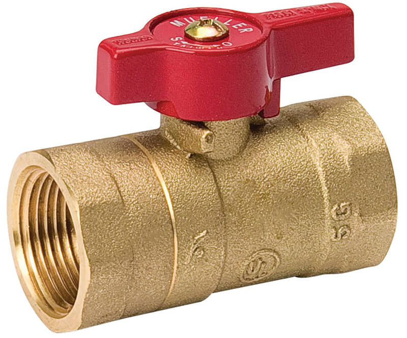 Brass gas valves